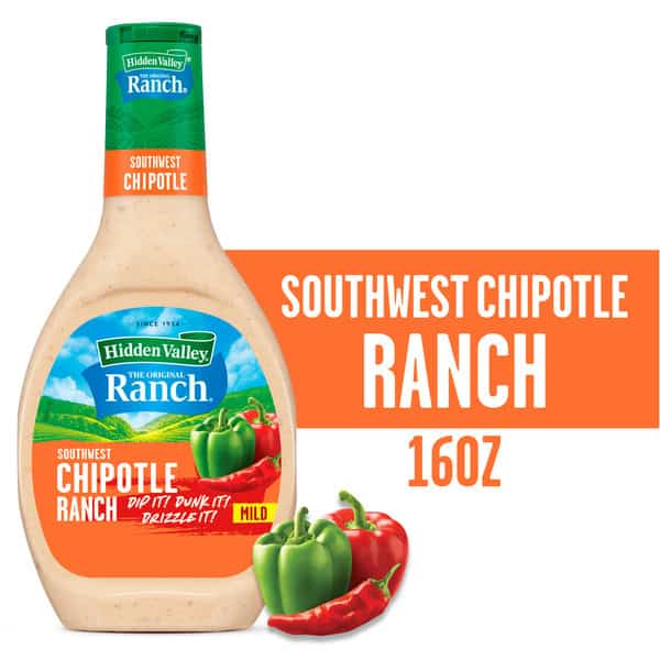 Hidden Valley Southwest Chipotle Ranch Topping and Dressing