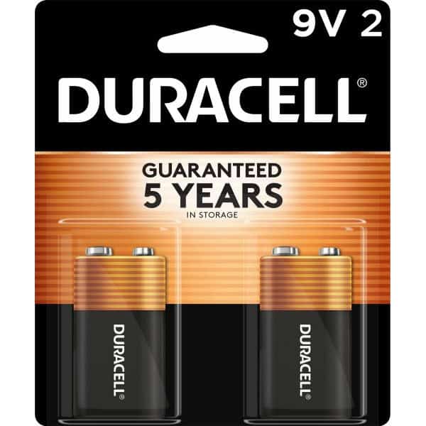 Duracell Coppertop 9V Alkaline
