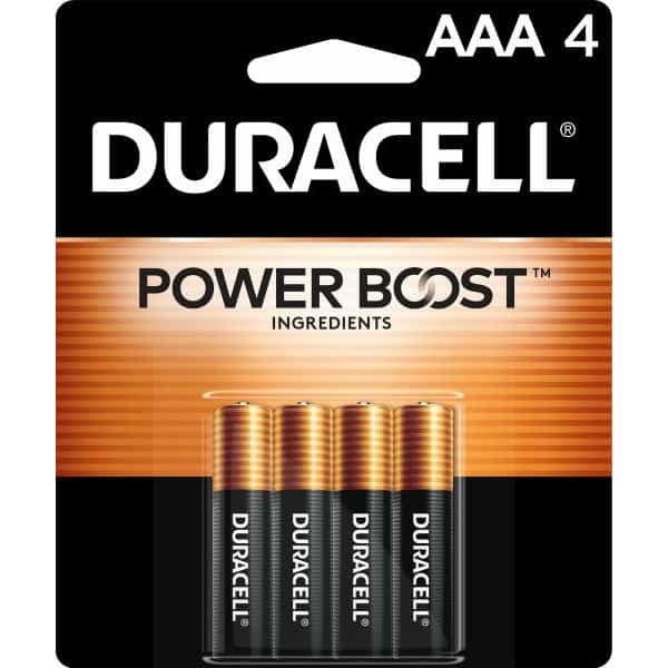 Duracell Coppertop AAA Alkaline Batteries