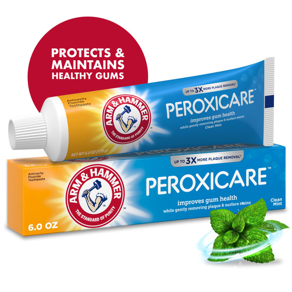 Arm & Hammer Peroxicare Toothpaste – Clean Mint- Fluoride Toothpaste