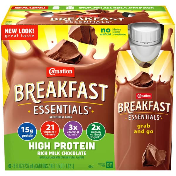 Carnation Breakfast Essentials Rich Milk Chocolate