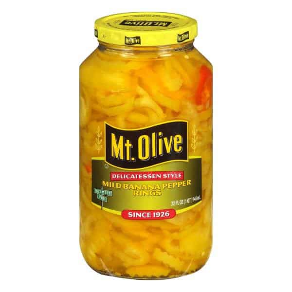 Mt. Olive Pickles, Mild Banana Pepper Rings
