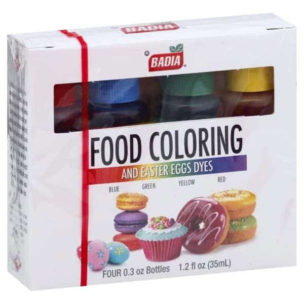 Badia Spices Food Coloring, and Easter Eggs Dyes
