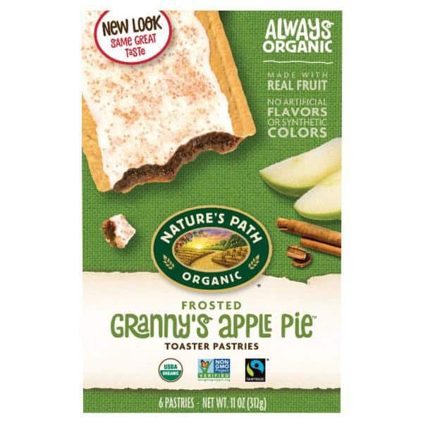 Nature's Path Frosted Granny Apple Pie Toaster Pastries