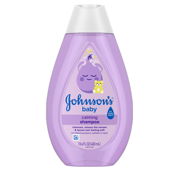 Johnson's Calming Shampoo with NaturalCalm Aromas, 13.6 fl. oz