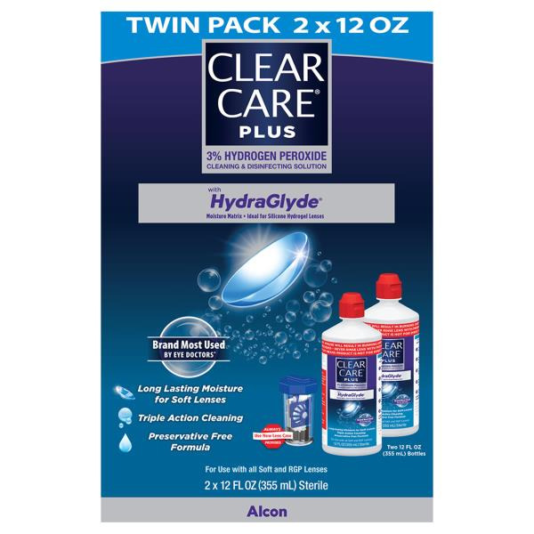 Alcon CLEAR CARE 3% Hydrogen Peroxide Cleaning & Disinfecting Solution