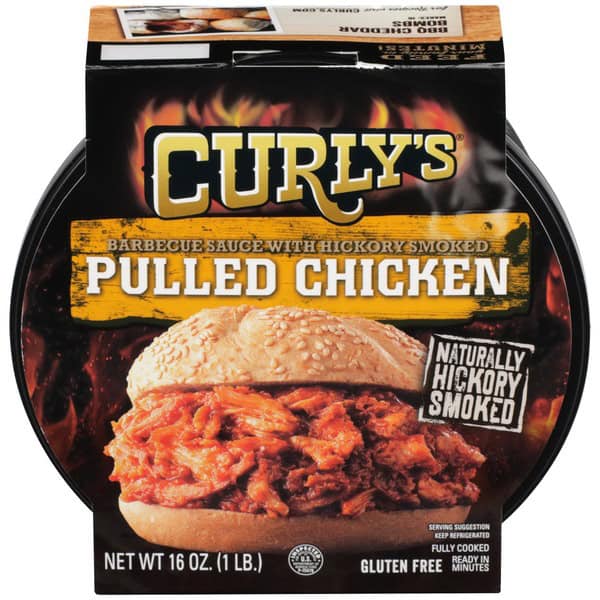 Curlys Hickory Smoked Pulled Chicken