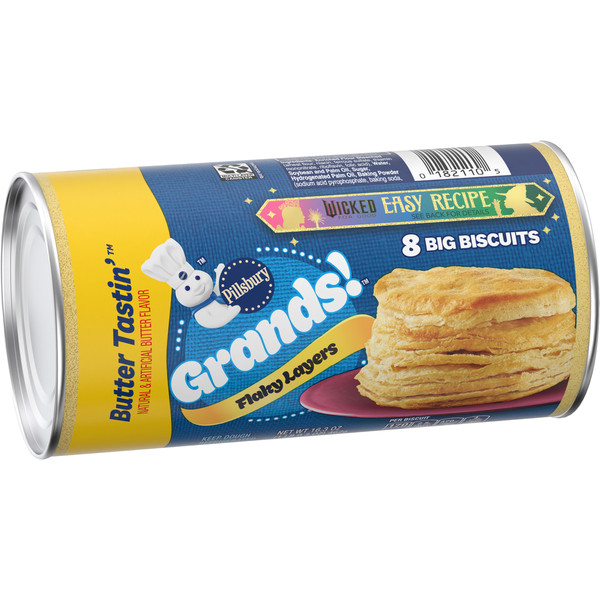 Pillsbury Grands! Flaky Layers Butter Tastin' Biscuits