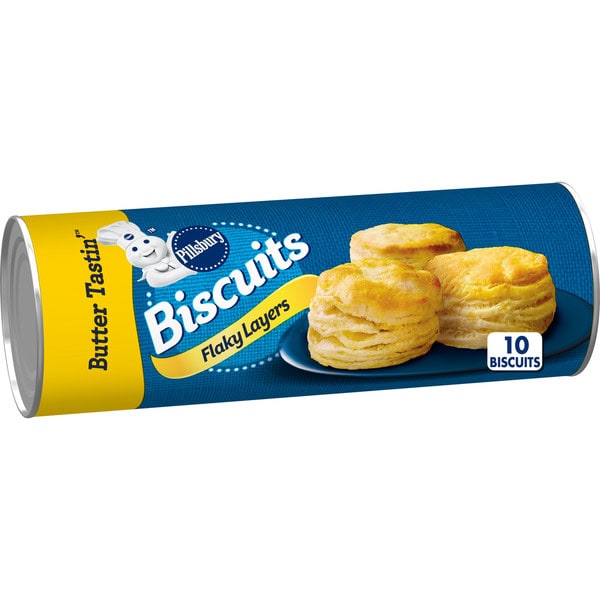 Pillsbury Flaky Layers Biscuits, Butter Tastin