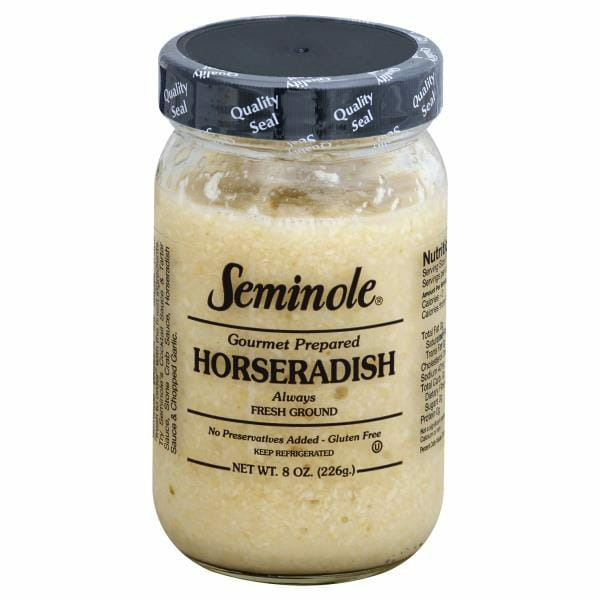 Seminole Foods Horseradish, Gourmet Prepared, Fresh Ground