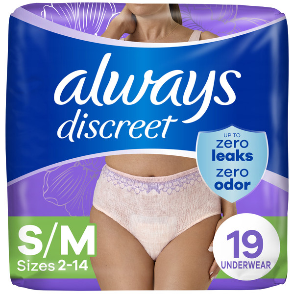 Always Discreet Incontinence Underwear, Maximum