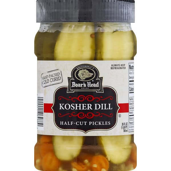 Boar's Head Kosher Dill Half Cut Pickles