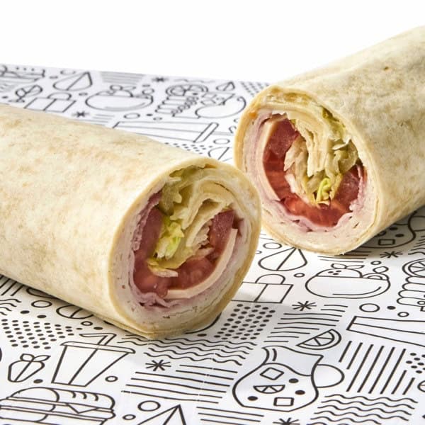 Boar's Head Ham And Tukery Hot Wrap