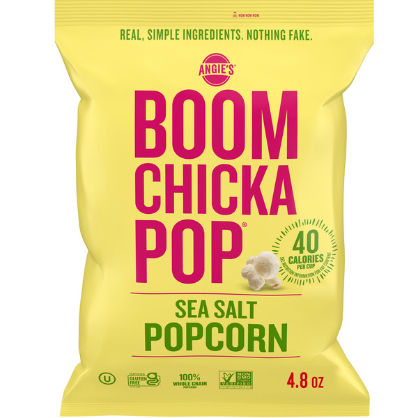 Angie's BOOMCHICKAPOP Sea Salt Popcorn