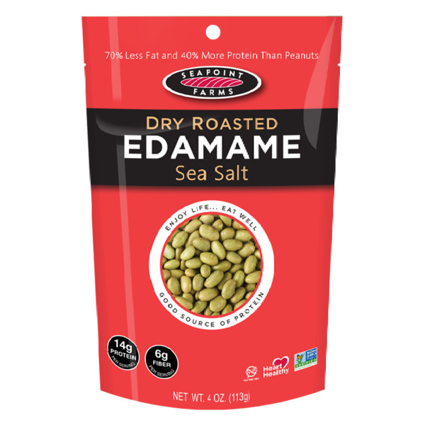 Seapoint Farms Dry Roasted Edamame, Sea Salt