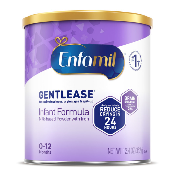 Enfamil® Gentlease Baby Formula, Reduces Fussiness, Crying and Gas, Powder Can