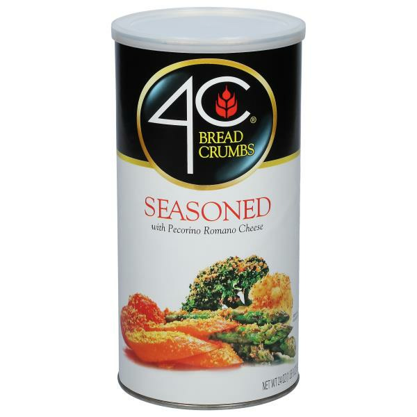 4C Foods Bread Crumbs, Seasoned