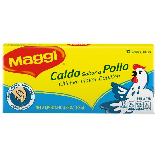 Maggi Chicken Flavor Bouillon Tablets