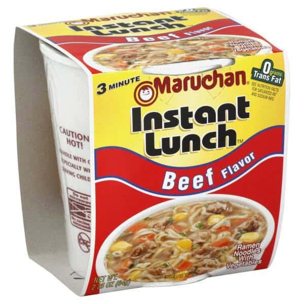 Maruchan Ramen Noodle Soup, Beef Flavor