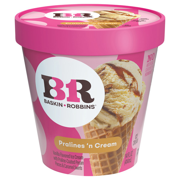 Baskin-Robbins Pralines 'N Cream