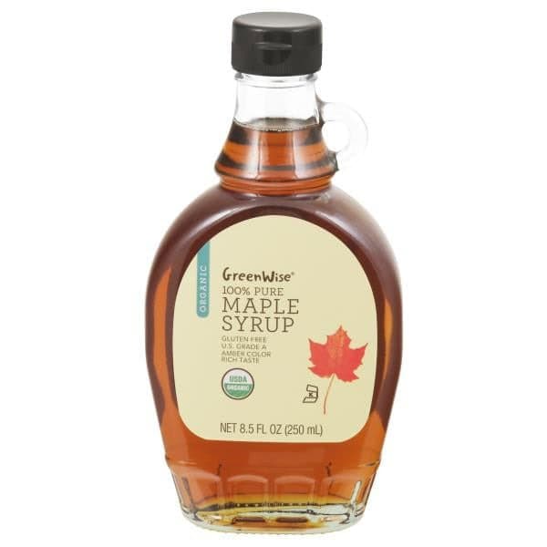 GreenWise Syrup, Organic, 100% Pure Maple