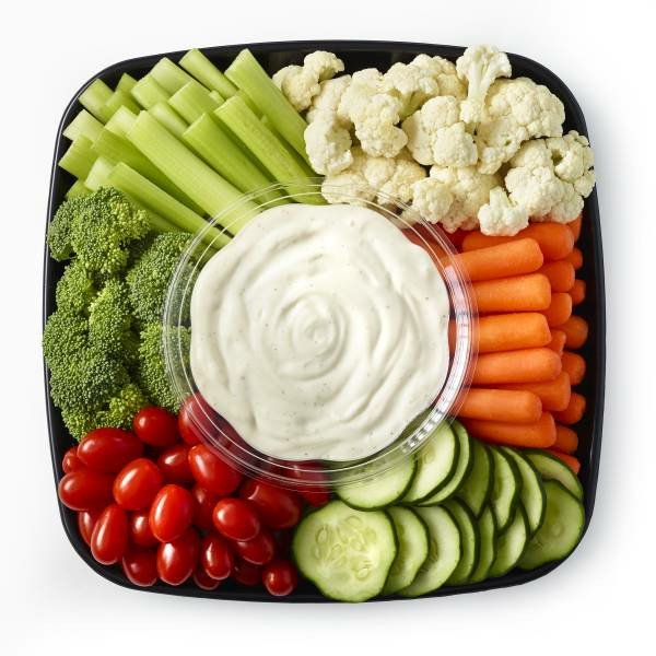 Publix Deli Garden Fresh Vegetable Platter Small Serves 8-12 (Requires 24-hour lead time)
