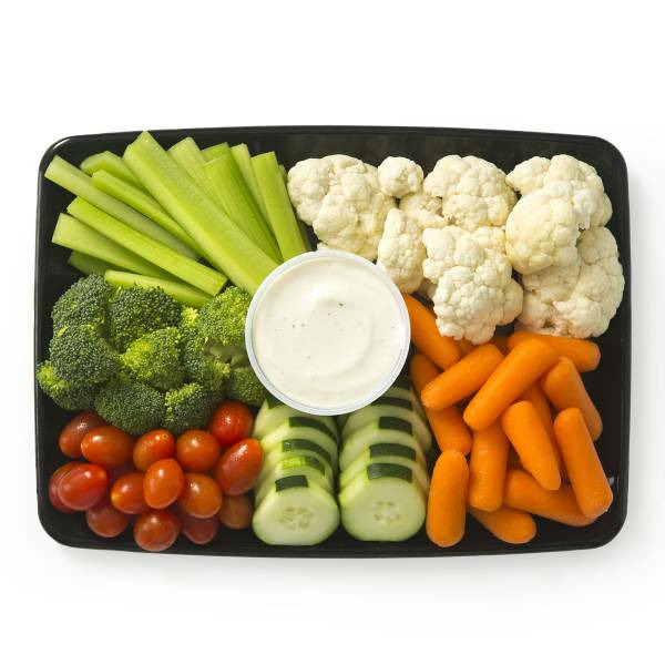 Publix Deli Garden Fresh Vegetable Platter Mini Serves 4-6 (Requires 24-hour lead time)