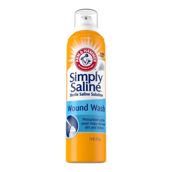 Arm & Hammer Simply Saline Wound Wash Sterile Saline Solution