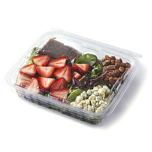 Publix Deli Strawberry and Glazed Pecan, Grab & Go Salad (820 Cal/Salad)