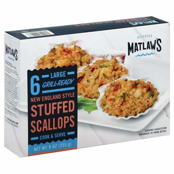Matlaw's New England Style Large Stuffed Scallops