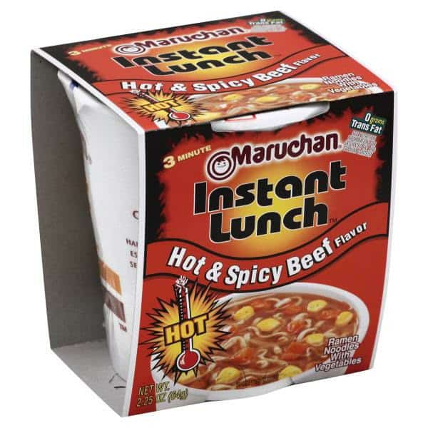 Maruchan Ramen Noodle Soup, Hot & Spicy Beef Flavor