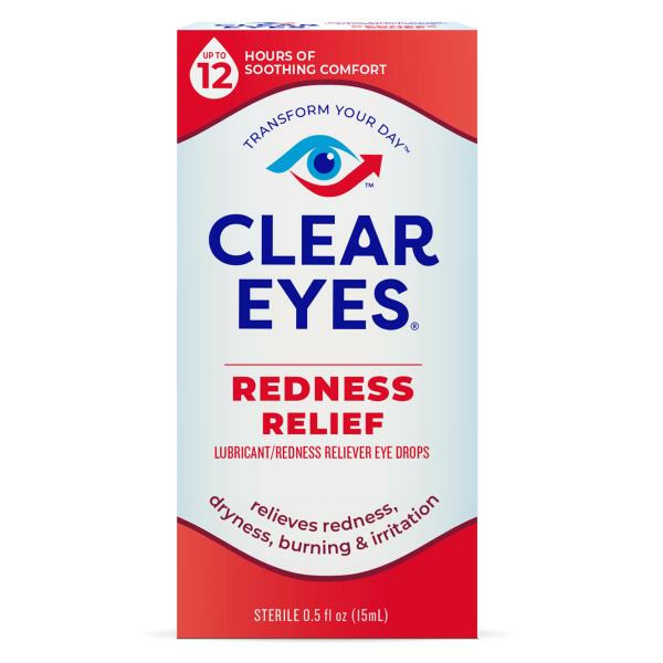 Clear Eyes Eye Drops Redness Relief