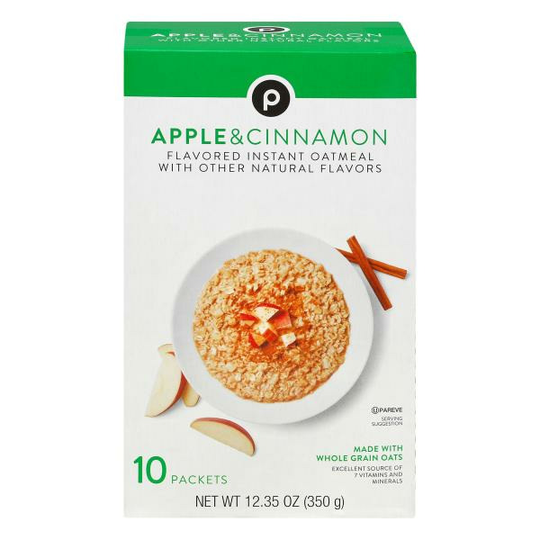 Publix Apples & Cinnamon Instant Oatmeal