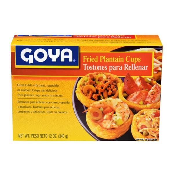 Goya Fried Plantain Cups, Frozen