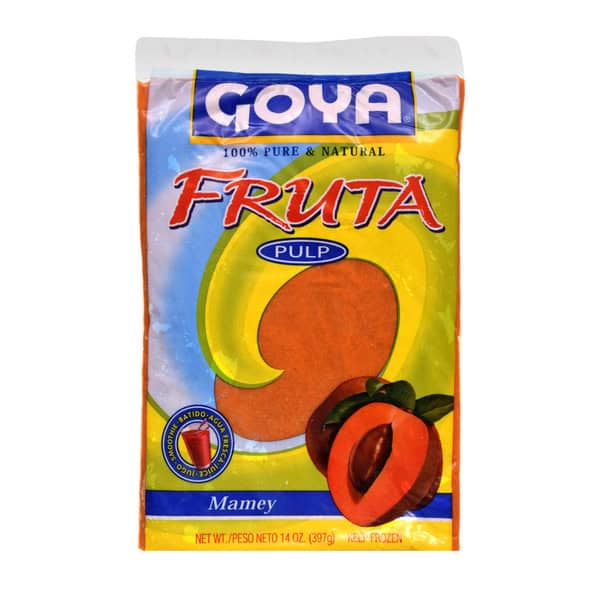 Goya 100% Natural, Mamey, Fruit Pulp, Frozen