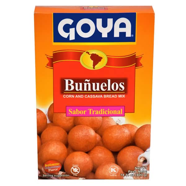 Goya Buñuelos, Traditional Corn & Cassava Bread Mix