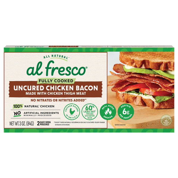al fresco Original Uncured Chicken Bacon