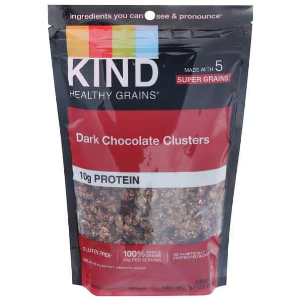 KIND Healthy Grains Gluten Free Dark Chocolate Granola Clusters, 11 oz