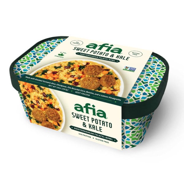 Afia Sweet Potato & Kale Mediterranean Falafel Bowl