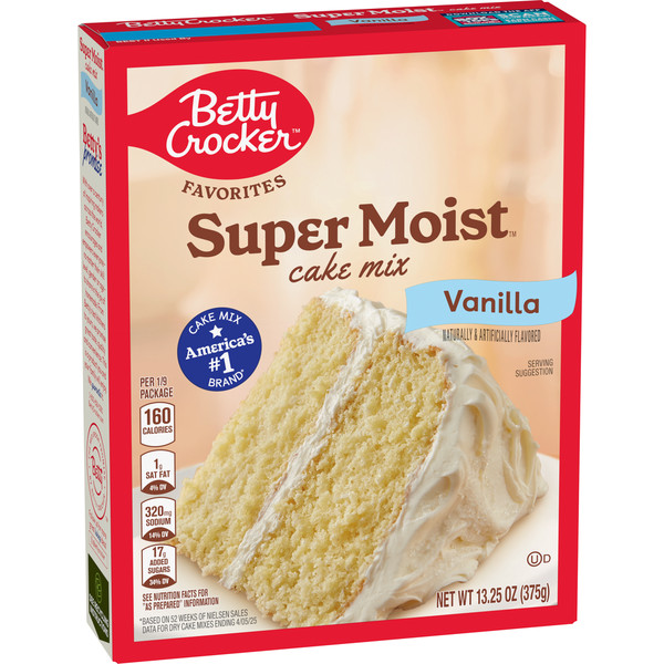 Betty Crocker Favorites Super Moist Vanilla Cake Mix