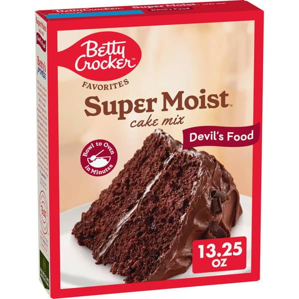 Betty Crocker Favorites Super Moist Devil’s Food Cake Mix