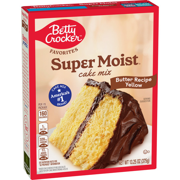 Betty Crocker Favorites Super Moist Butter Recipe Yellow Cake Mix