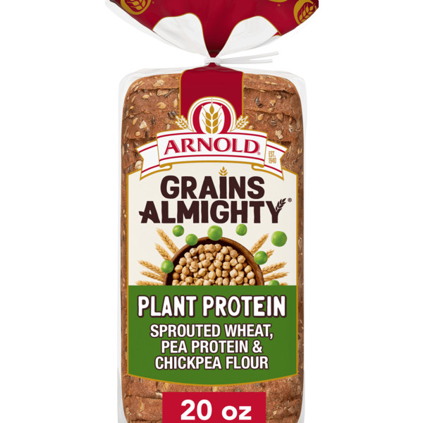 Arnold Grains Almighty, Plant Protein Thin Sliced Bread