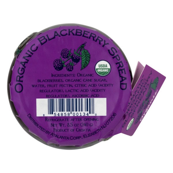 Dalmatia Organic Blackberry Spread