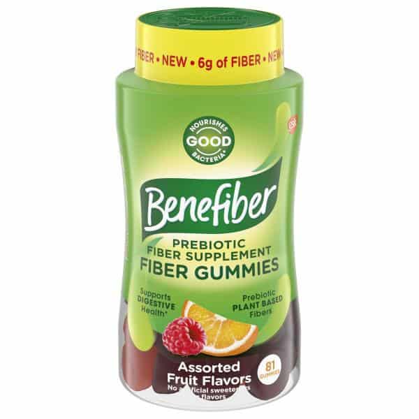 Benefiber Prebiotic Fiber Gummies