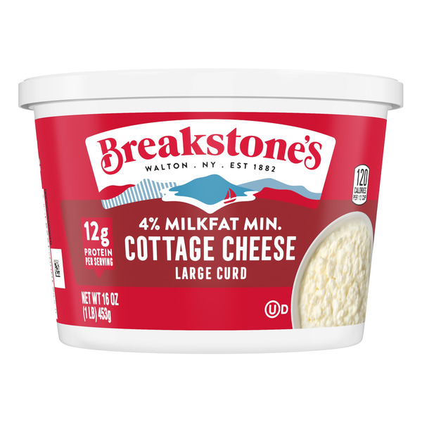 Breakstone's Large Curd 4% Milkfat Min. Cottage Cheese oz Tub