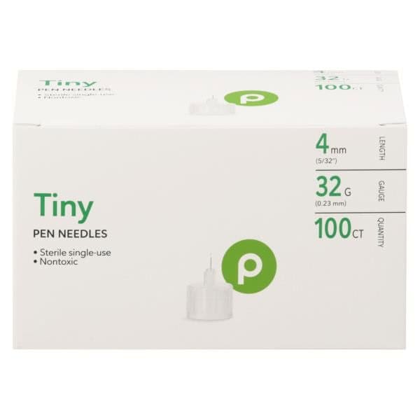 Publix Pen Needles, Tiny, 4 mm