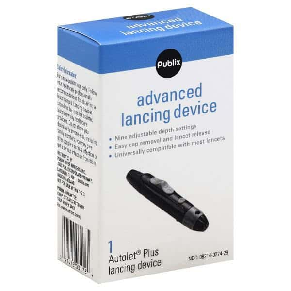 Publix Lancing Device, Advanced