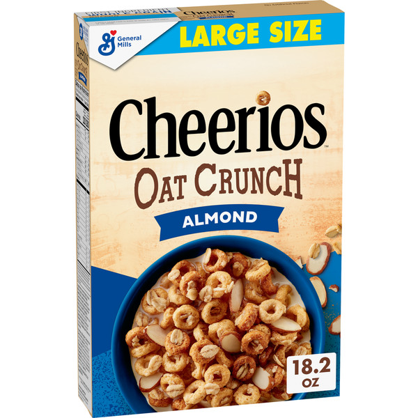 Cheerios Oat Crunch Almond Large Size Cereal