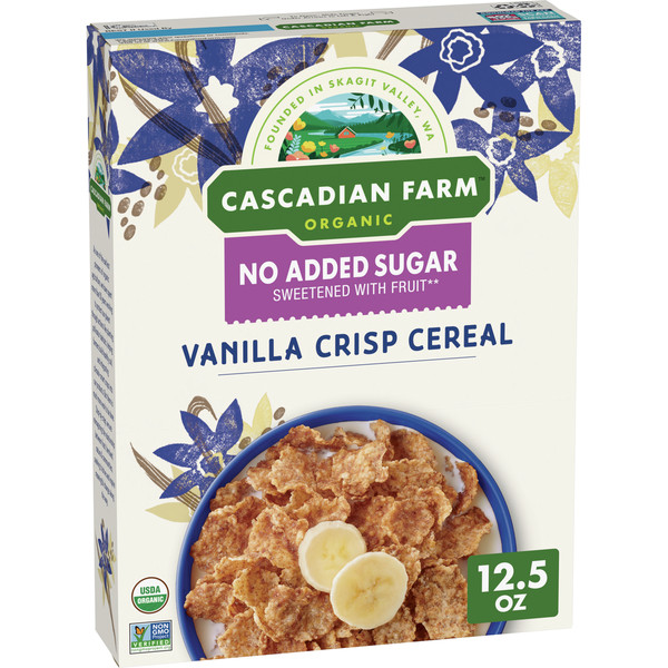 Cascadian Farm Organic Vanilla Crisp Cereal